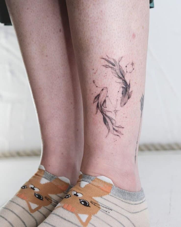 23 Popular Pisces Tattoos To Personify Your Dreamy Star Sign