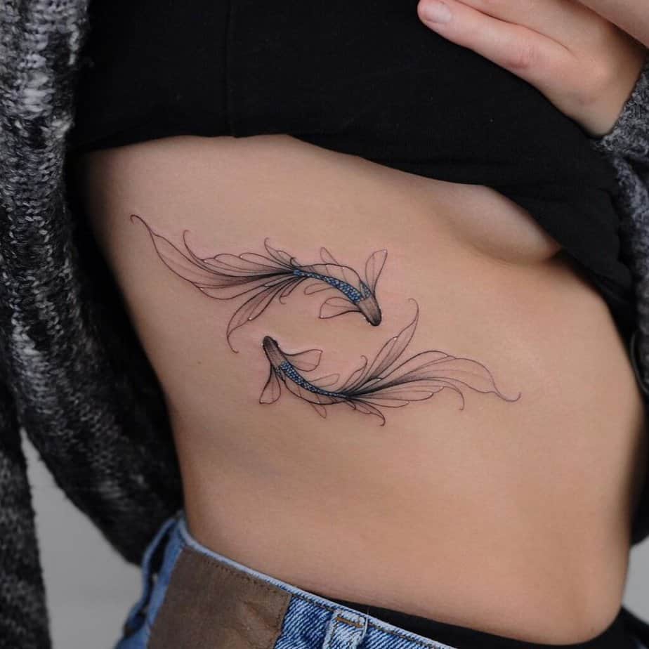 23 Popular Pisces Tattoos To Personify Your Dreamy Star Sign