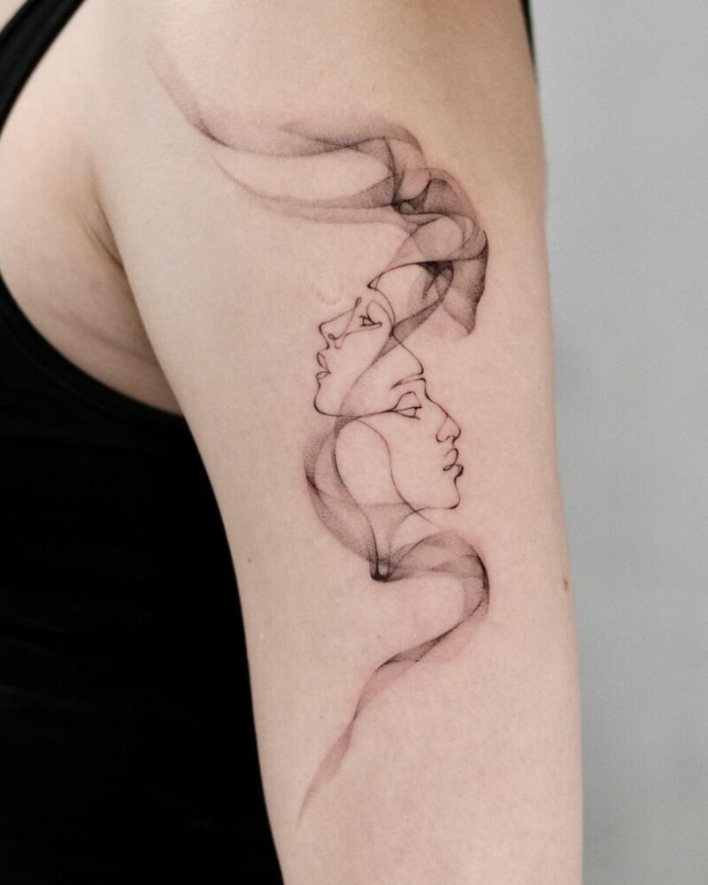 23 gorgeous gemini tattoos that8217ll fit your personality