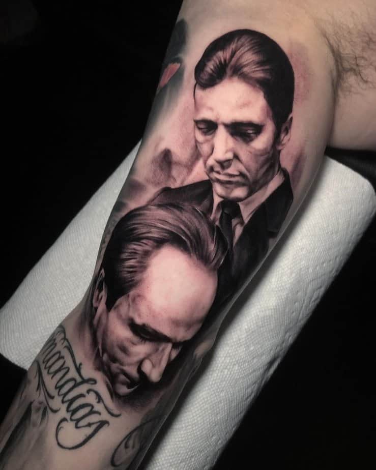 Here Are 40 Godfather Tattoo Ideas You Can't Refuse