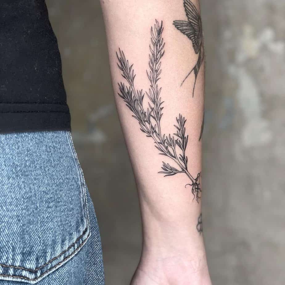 20 Rosemary Tattoos You Can Ink On Your Skin Forever