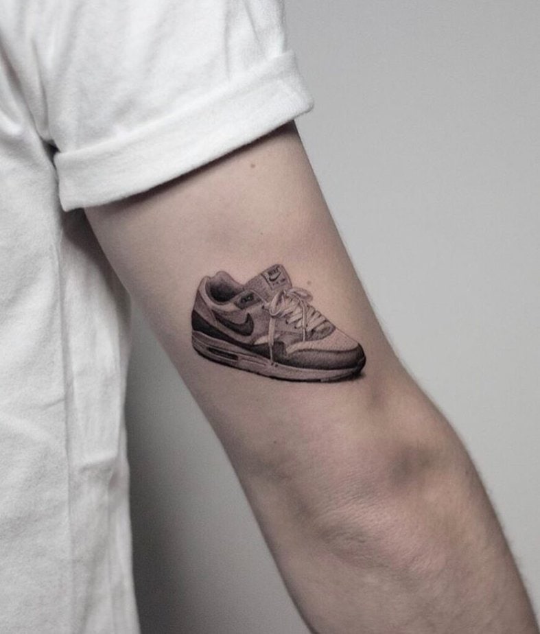 2. Nike shoes tattoos