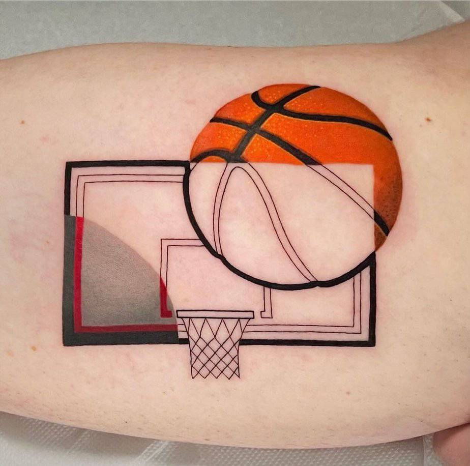 These 40 Basketball Tattoo Designs Are All Slam Dunks