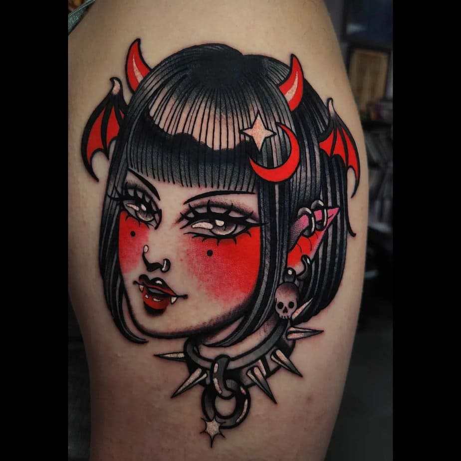 Sink Your Teeth Into These 40 Thrilling Vampire Tattoo Ideas