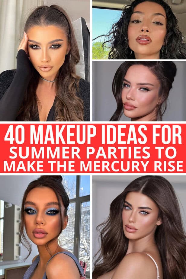 40 Makeup Ideas For Summer Parties To Make The Mercury Rise