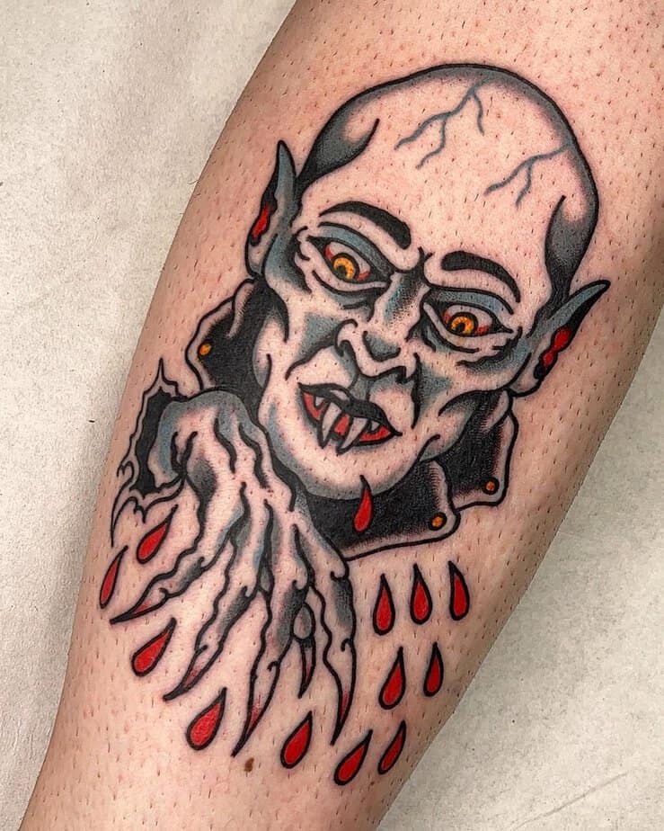 Sink Your Teeth Into These 40 Thrilling Vampire Tattoo Ideas