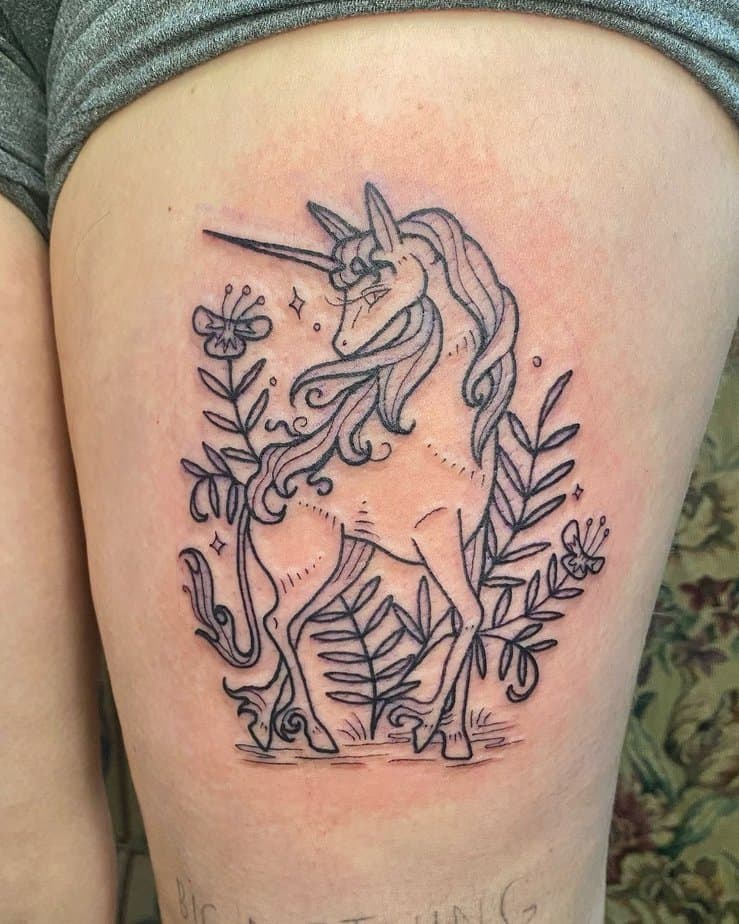 20 Majestic Unicorn Tattoos for Embracing Magic and Wonder