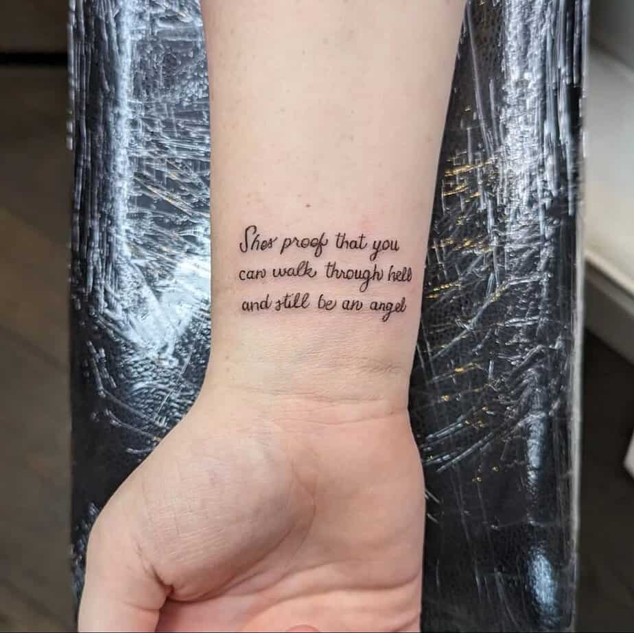 20 Beautiful Female Quote Tattoos About Strength And Hope