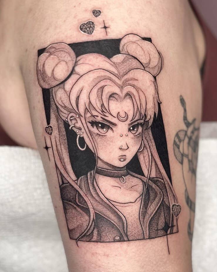 18 Iconic Sailor Moon Tattoos For Ultimate Anime Fans