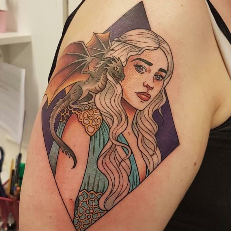 Cartoon Daenerys