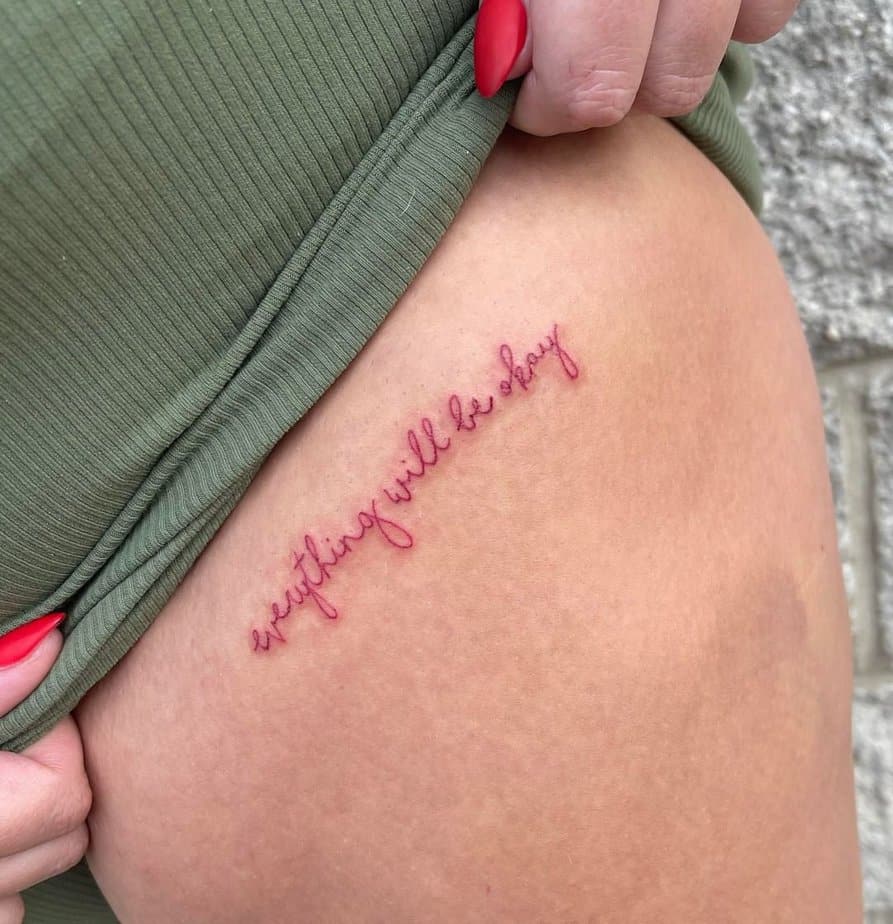 20 Beautiful Female Quote Tattoos About Strength And Hope