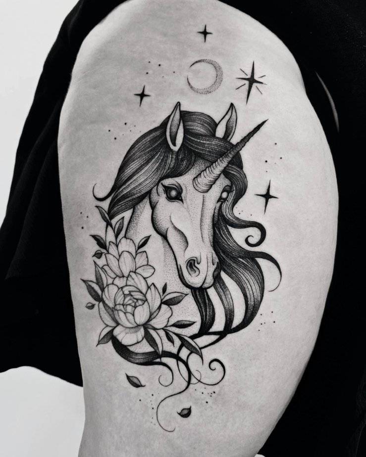 20 Majestic Unicorn Tattoos for Embracing Magic and Wonder