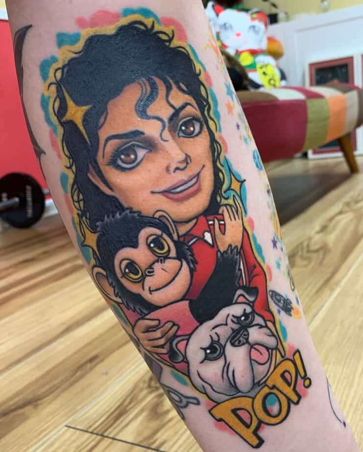 Fun Michael Jackson tattoo