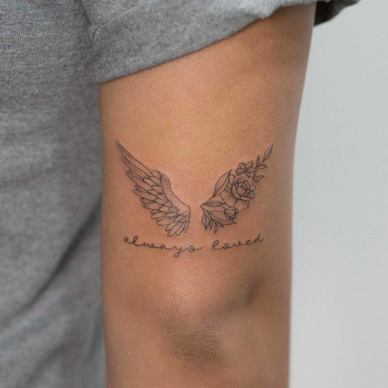 23 Beautiful Wing Tattoos To Soar Towards Your Freedom