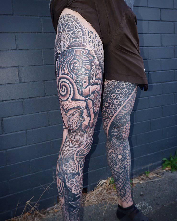 18 Mighty Odin Tattoos For Lovers Of Norse Mythology