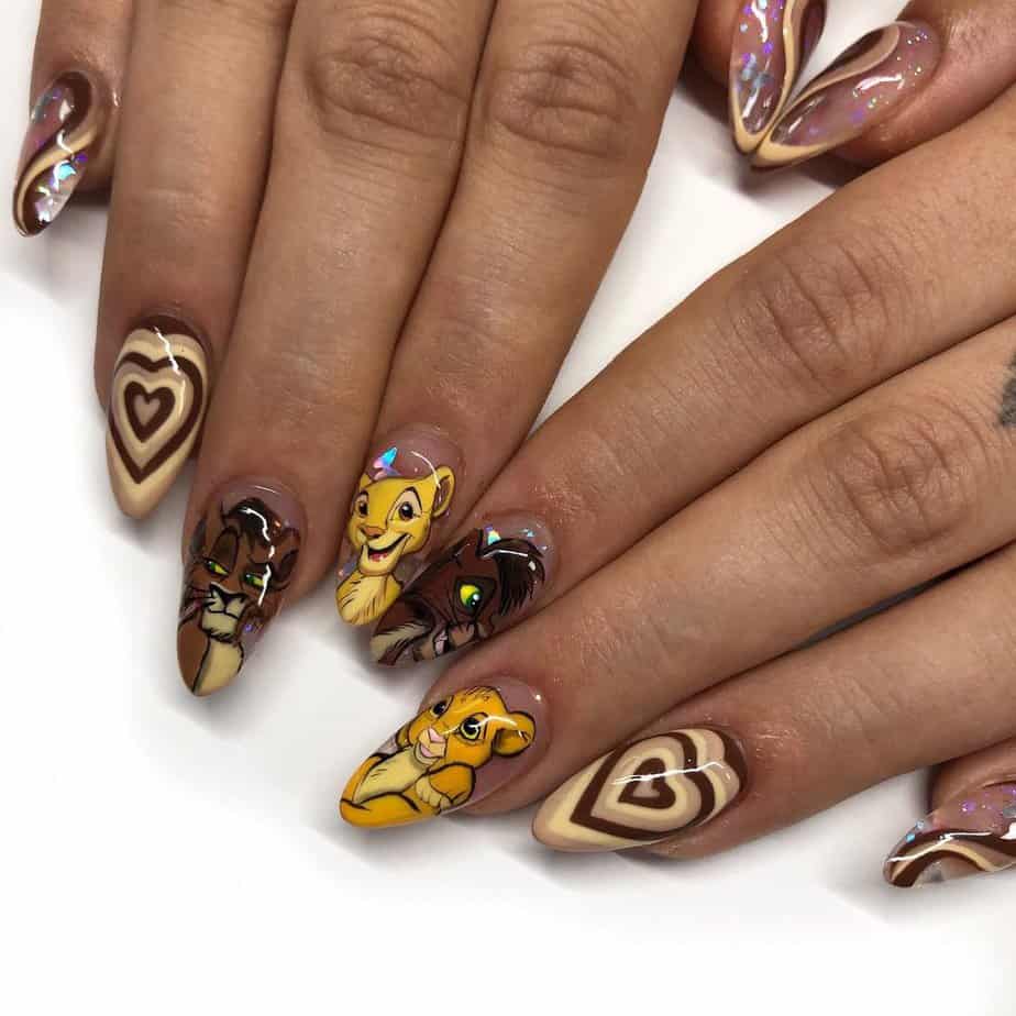 36 Fun Cartoon Nail Designs For Your Next Manicure