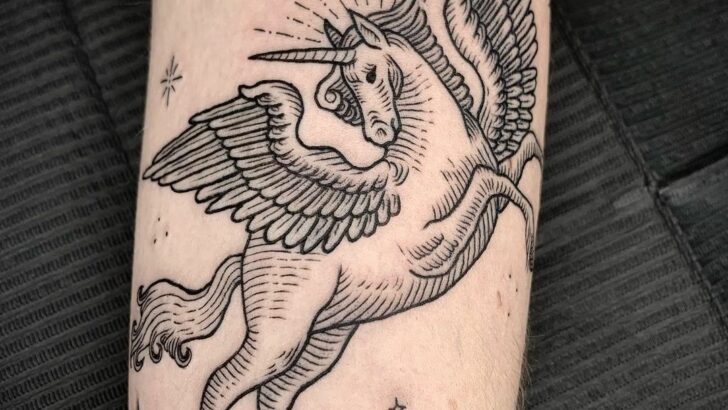 20 Majestic Unicorn Tattoos For Embracing Magic and Wonder