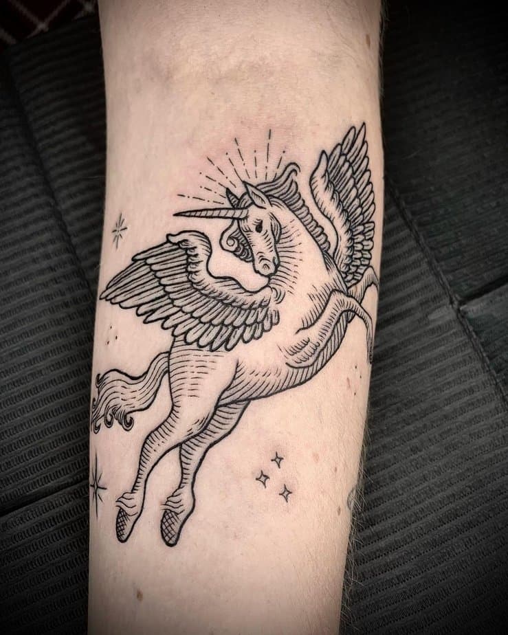 20 Majestic Unicorn Tattoos for Embracing Magic and Wonder