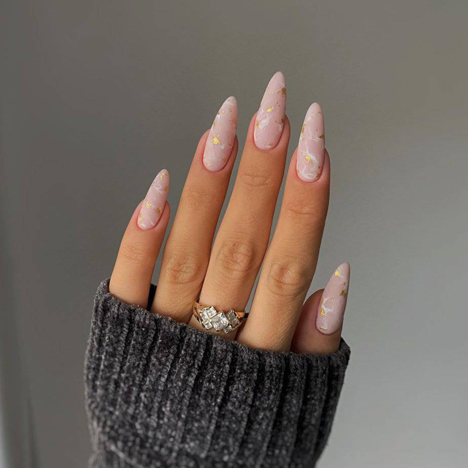 Marble nails 1