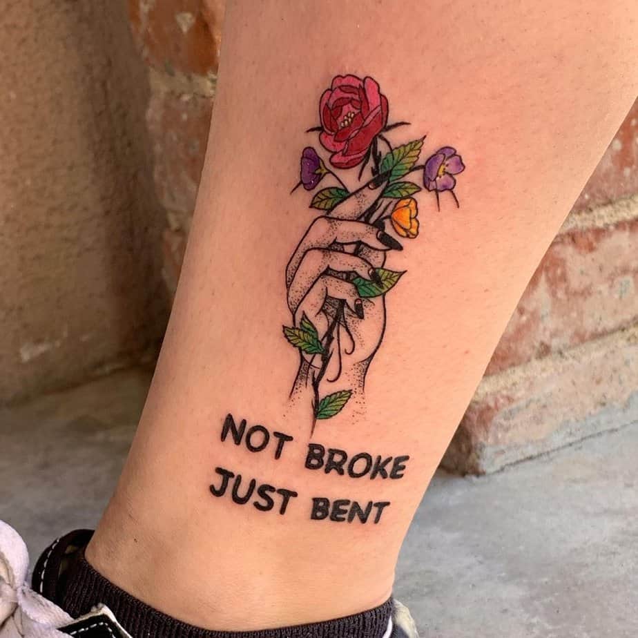 20 Beautiful Female Quote Tattoos About Strength And Hope