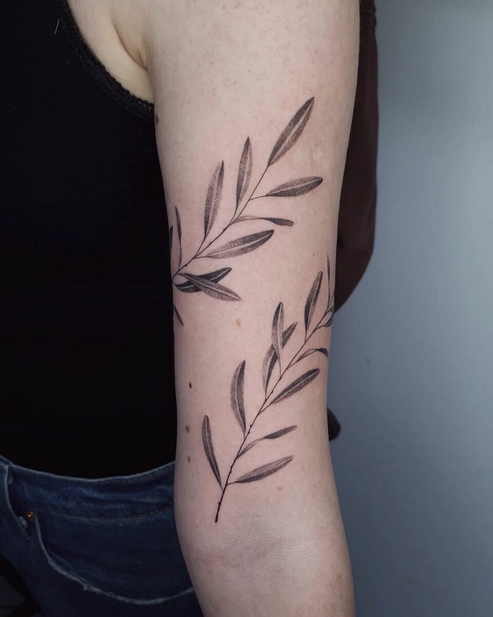 20 Creative Olive Tree Tattoo Ideas For Peace And Harmony
