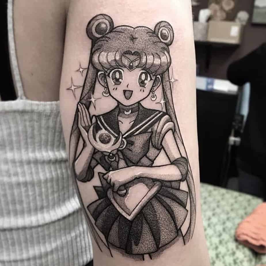 18 Iconic Sailor Moon Tattoos For Ultimate Anime Fans