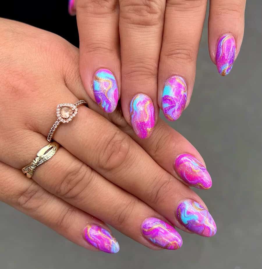 18 Astonishing Galaxy Nails To Feel Like You're In Outer Space