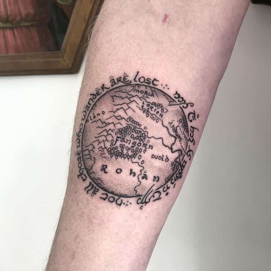 20 Unique Lord Of The Rings Tattoo Ideas For Dedicated Fans