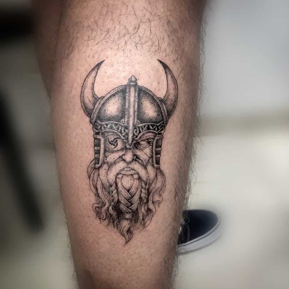Small Odin tattoo