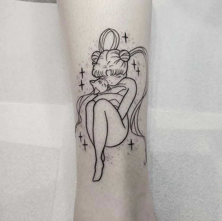 18 Iconic Sailor Moon Tattoos For Ultimate Anime Fans