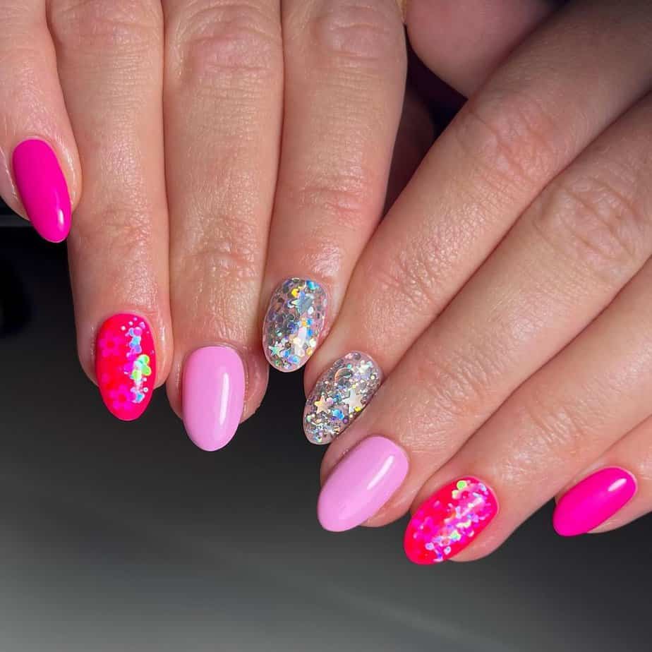 36 Sweet Bubblegum Pink Nails To Enter The World Of Magic