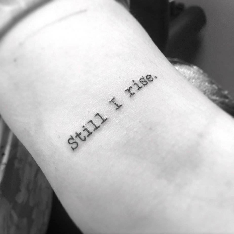 20 Beautiful Female Quote Tattoos About Strength And Hope