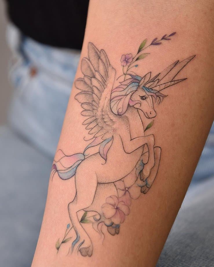 20 Majestic Unicorn Tattoos for Embracing Magic and Wonder