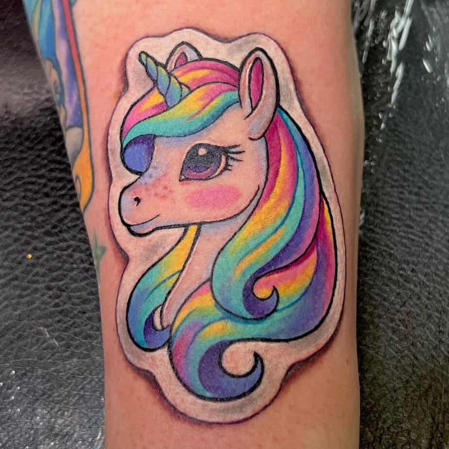 Unicorn sticker