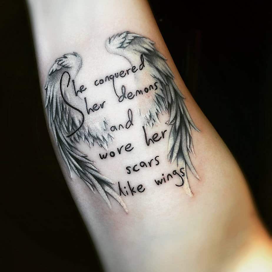 20 Beautiful Female Quote Tattoos About Strength And Hope