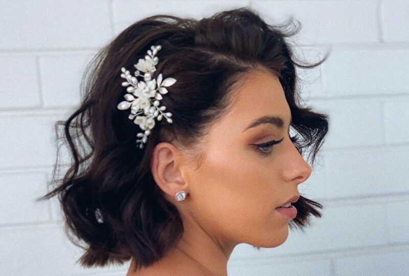 40 Most Wonderful Wedding Hairstyles For Short Hair