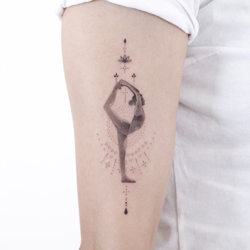 20 Inspiring Yoga Tattoo Ideas To Embrace Your Inner Peace