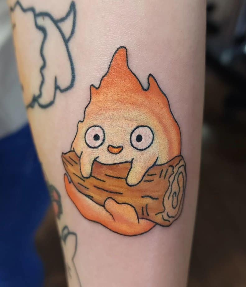 10. Cute and fiery Calcifer