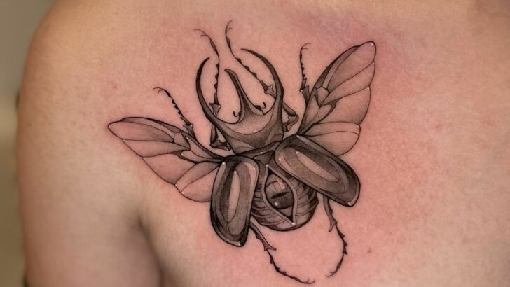 These 20 Stunning Beetle Tattoo Ideas May Cause Beetle-Mania