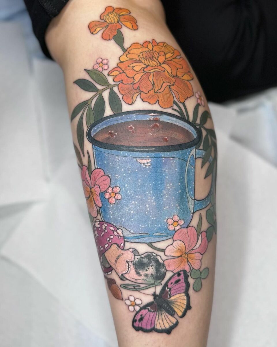 Espresso Yourself With These 39 Captivating Coffee Tattoo Ideas