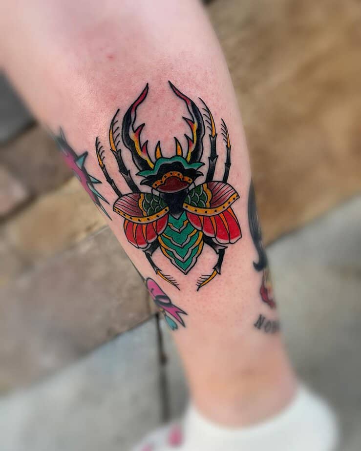 These 20 Stunning Beetle Tattoo Ideas May Cause Beetle-Mania