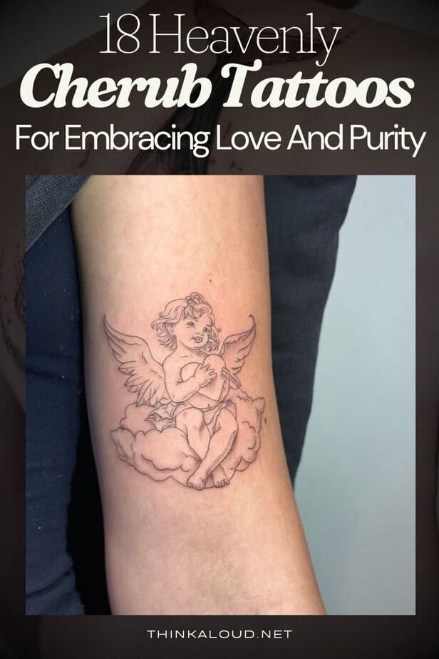 18 Heavenly Cherub Tattoos For Embracing Love And Purity