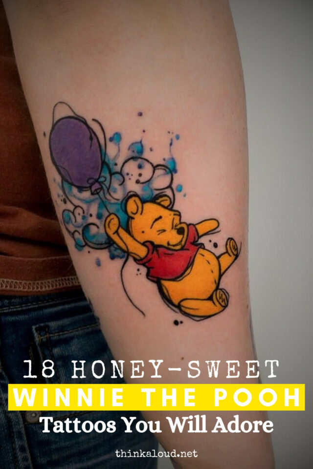 18 Honey-Sweet Winnie the Pooh Tattoos You Will Adore