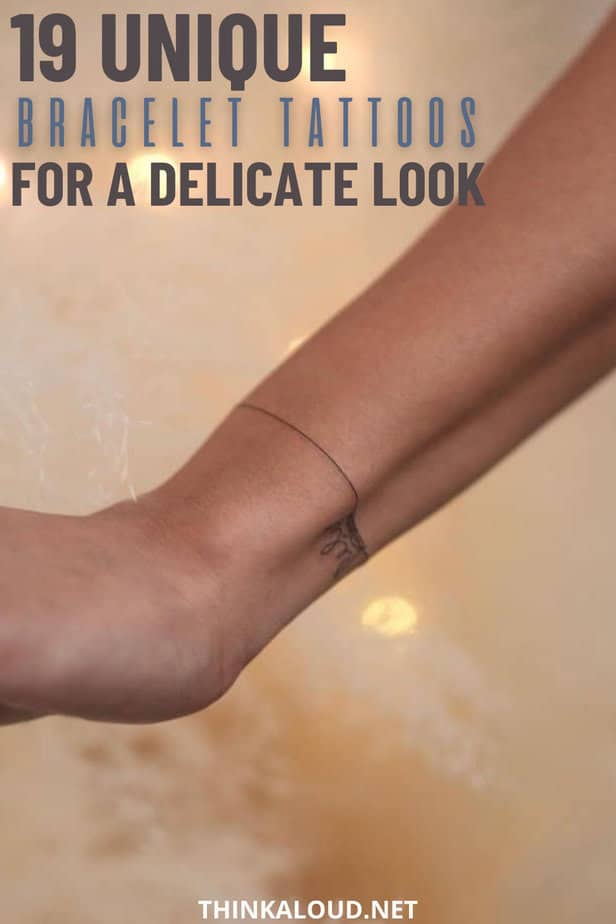 19 Unique Bracelet Tattoos For A Delicate Look