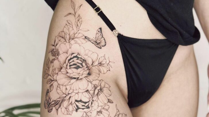 20 Thigh Tattoos For Women That Are Both Flirty And Fierce