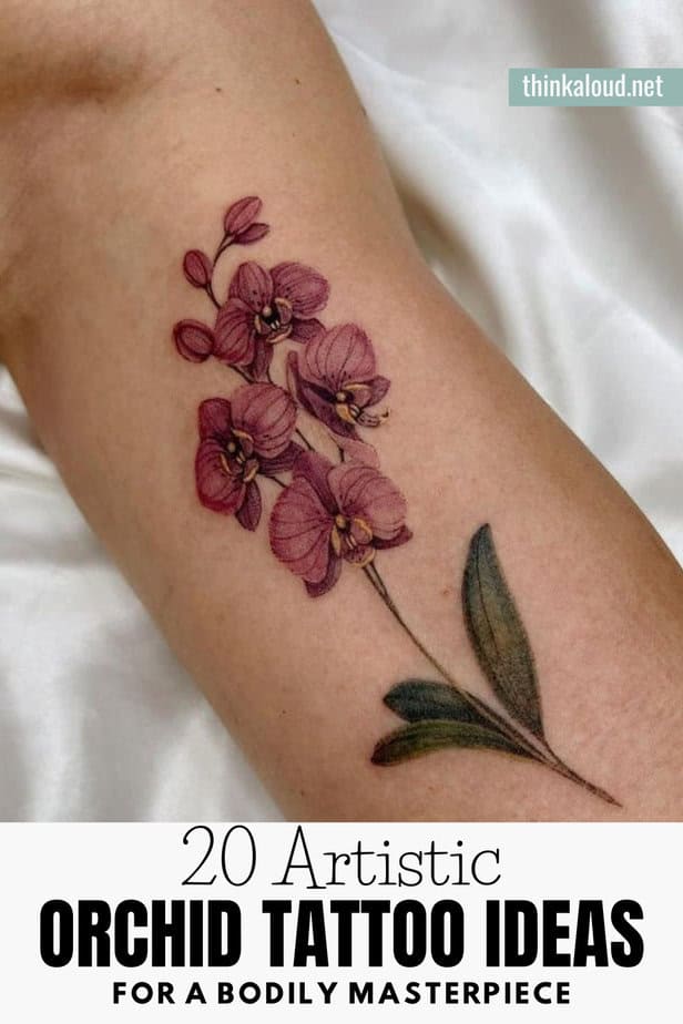 20 Artistic Orchid Tattoo Ideas For A Bodily Masterpiece