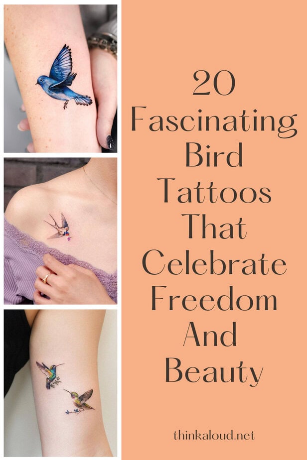 20 Fascinating Bird Tattoos That Celebrate Freedom And 
