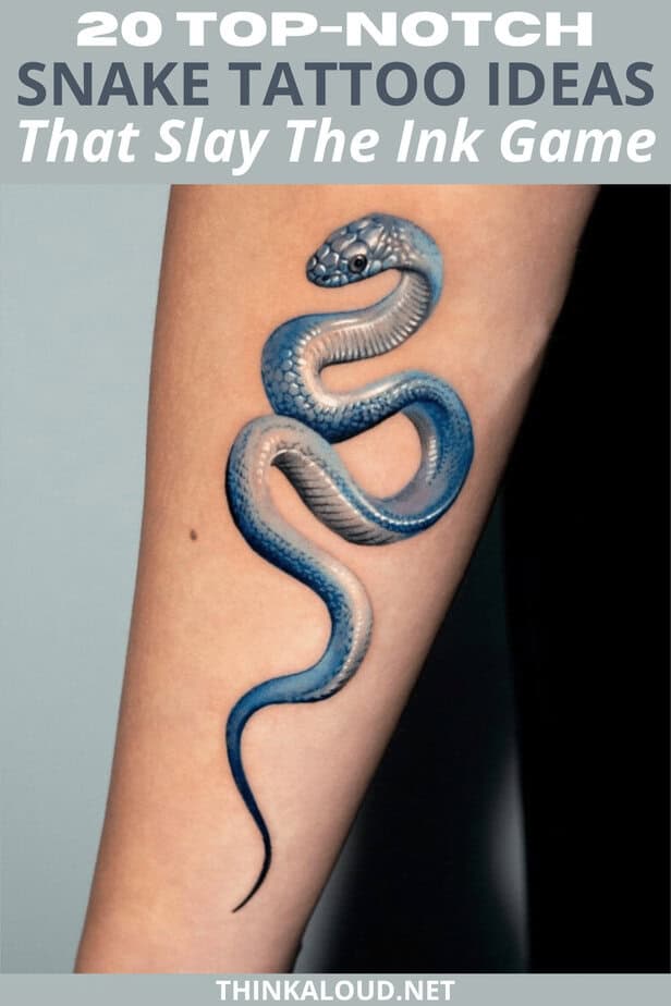 20 Top-Notch Snake Tattoo Ideas That Slay The Ink Game
