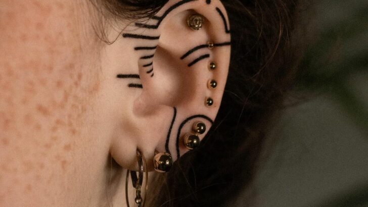 20 Extraordinary Ear Tattoos You Need To Hear About