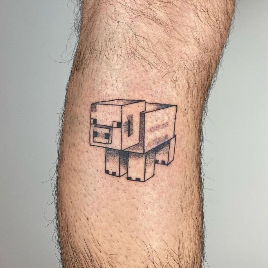 21 Must See Minecraft Tattoo Ideas That8217ll Up Your Ink Game 14